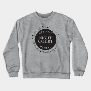 Official Night Court Member Acotar Book Lover, SJM Book A court of thorns and roses, Bookish Fantasy Crewneck Sweatshirt